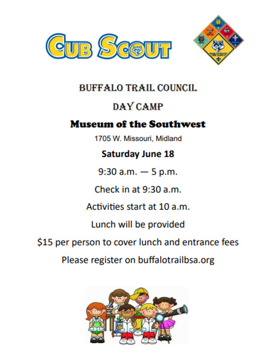 Buffalo Trail Council Day Camp Buffalo Trail Council